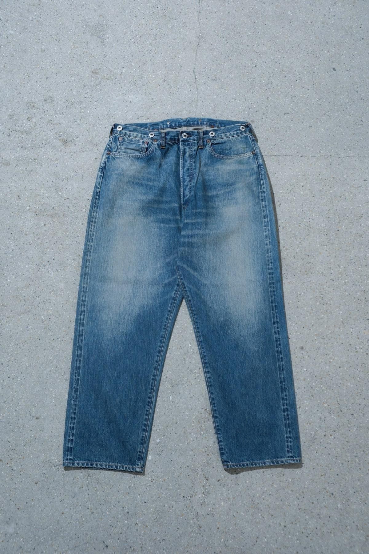 A.PRESSE / No.22 Washed Wide Denim Pants（AP-4003）※2025 STYLE2