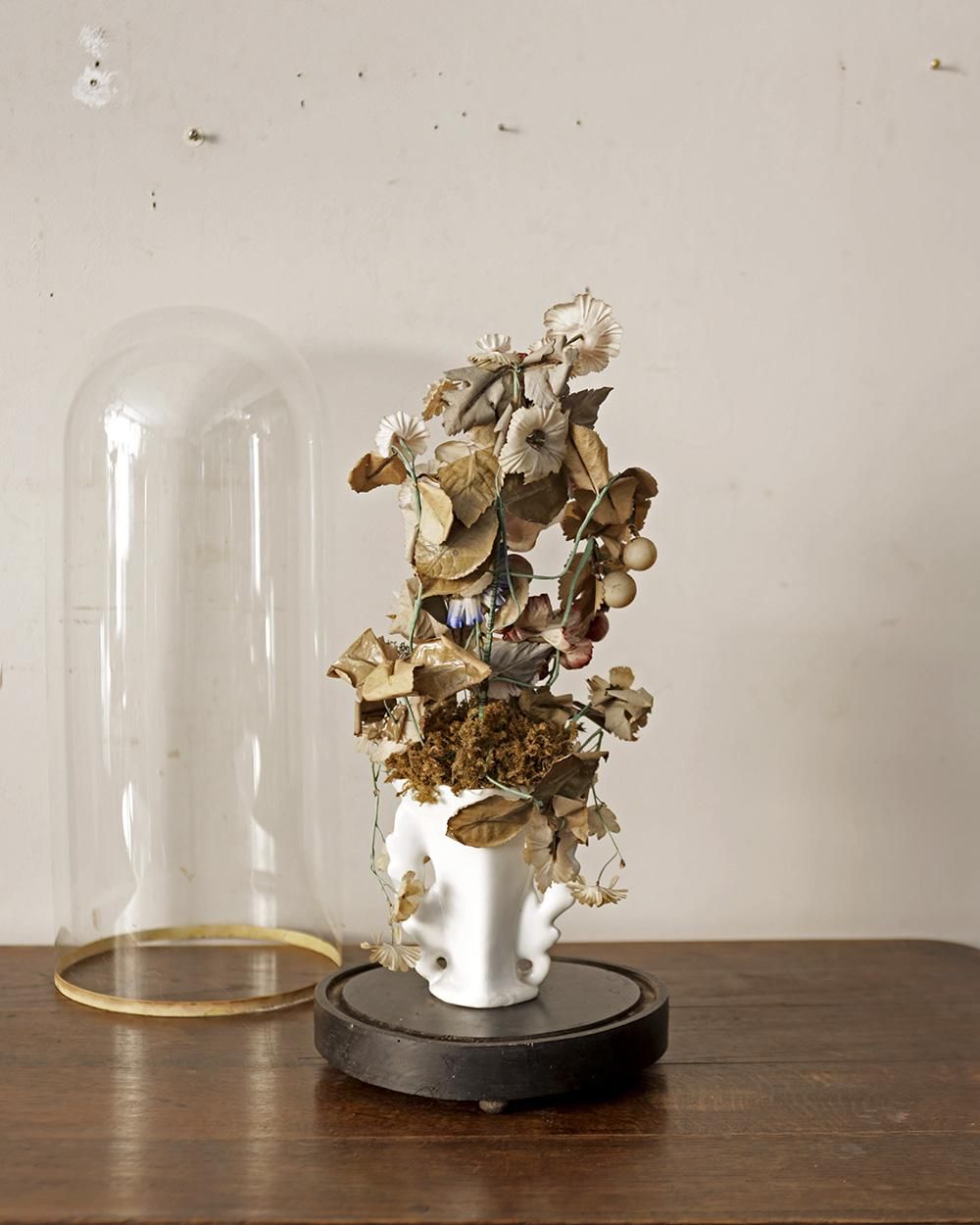 アンティーク ガラスドーム.6 (グローブ ド マリエ) | Antiques Knock