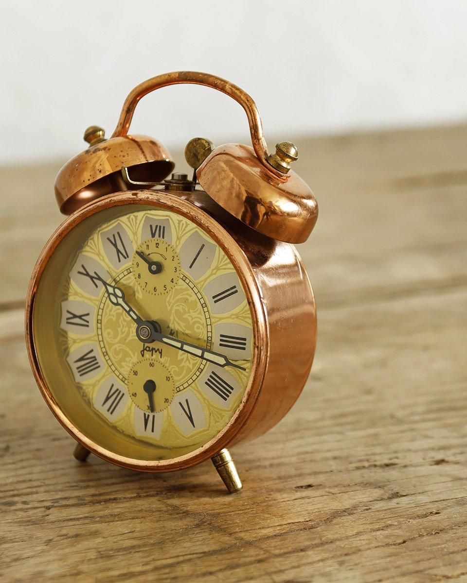 フランスアンティーク ヴィンテージ JAPY社 置き時計 (目覚まし時計).1