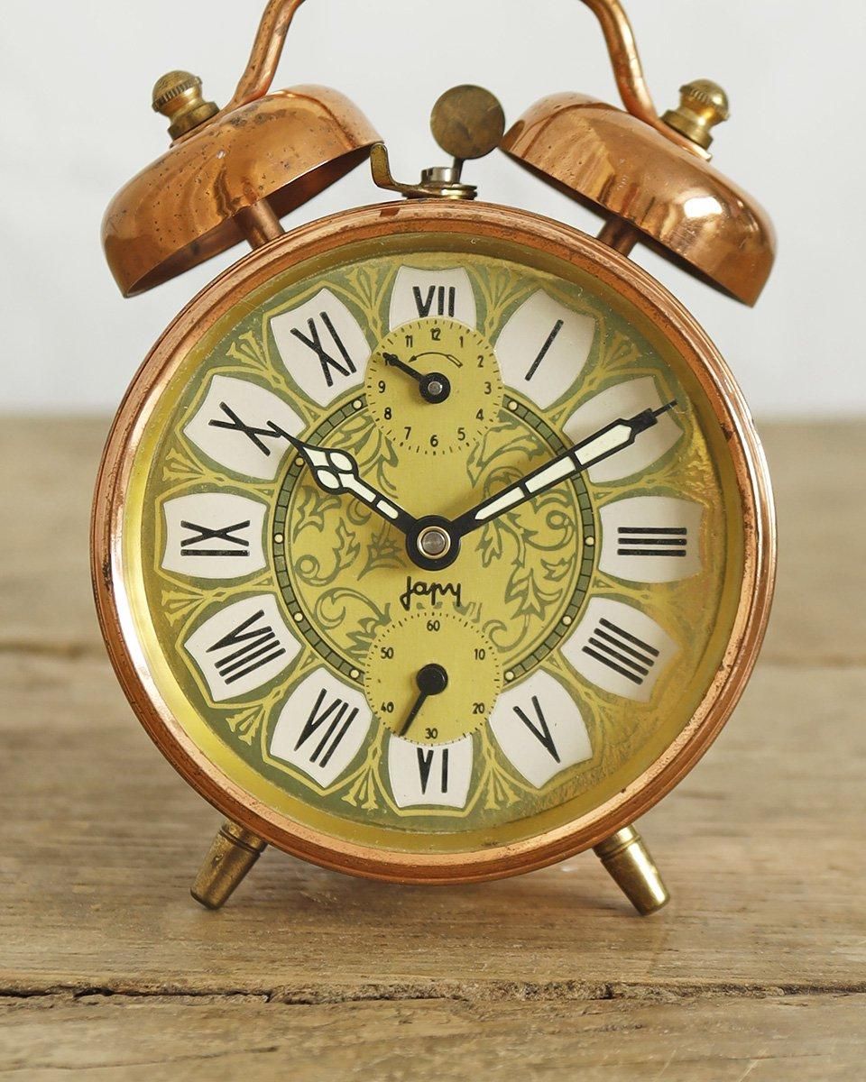 フランスアンティーク ヴィンテージ JAPY社 置き時計 (目覚まし時計).1