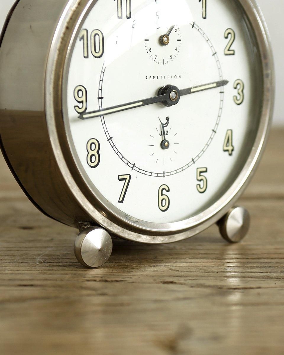 フランスアンティーク ヴィンテージ JAZ社(ジャズ)製 置き時計