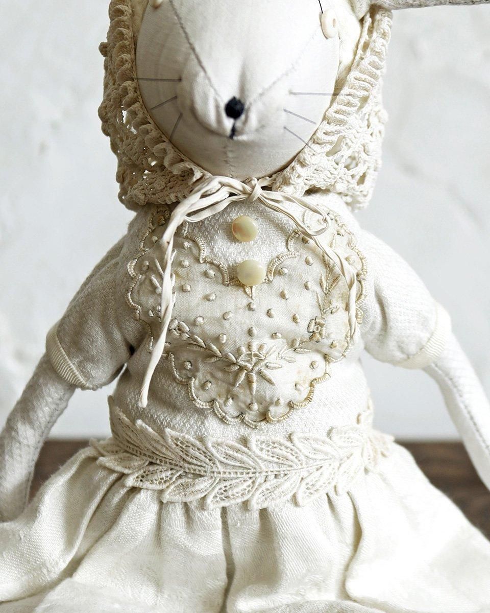 フランスアンティーク ”La Main d'Or” うさぎのぬいぐるみ | Antiques