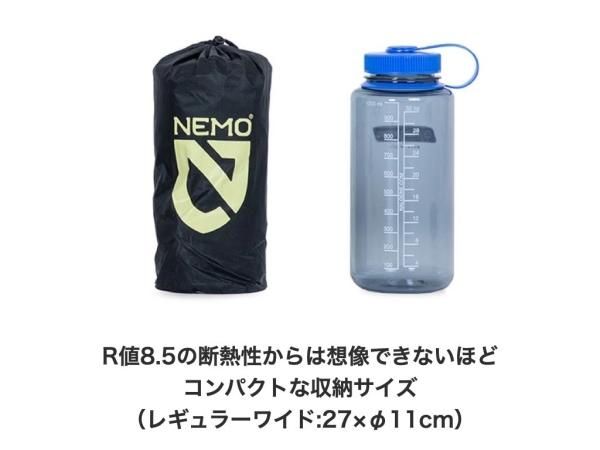 NEMO EQUIPMENT（ニーモ）TENSOR EXTREME CONDITION REGULAR WIDE