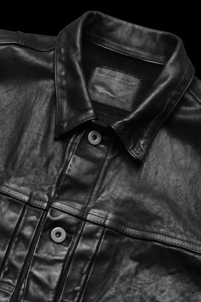 ITALY SHOULDER “GARMENT-DYED” 2ND. JACKET - BACKLASH バック