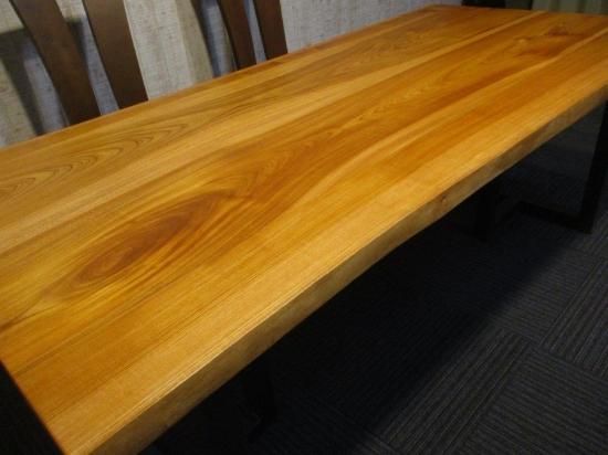 532□ 欅 ケヤキ 4枚継ぎ 豪華 テーブル 板 ローテーブル ダイニング