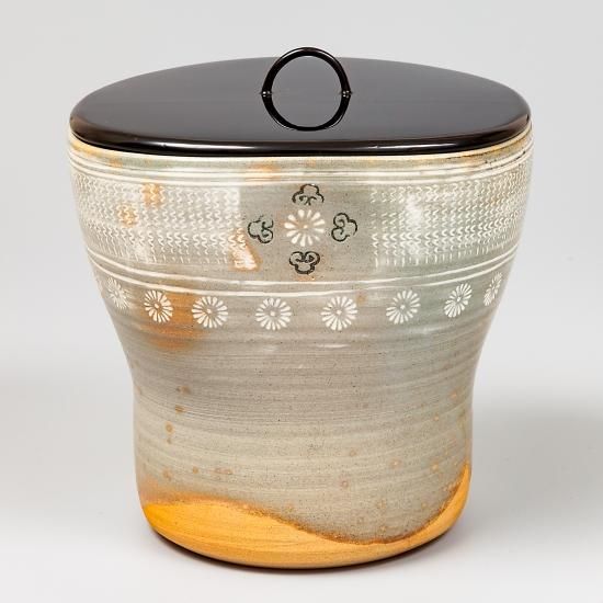 御本花三島 水指 清水久嗣作 - 茶道具・抹茶通販 | ギャラリーきほう