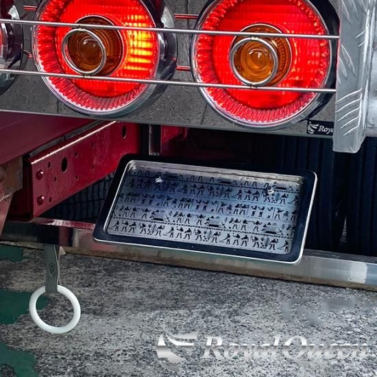 送料無料】【Royal Queenオリジナル♪ステンレス製 小型中型車用 名刺