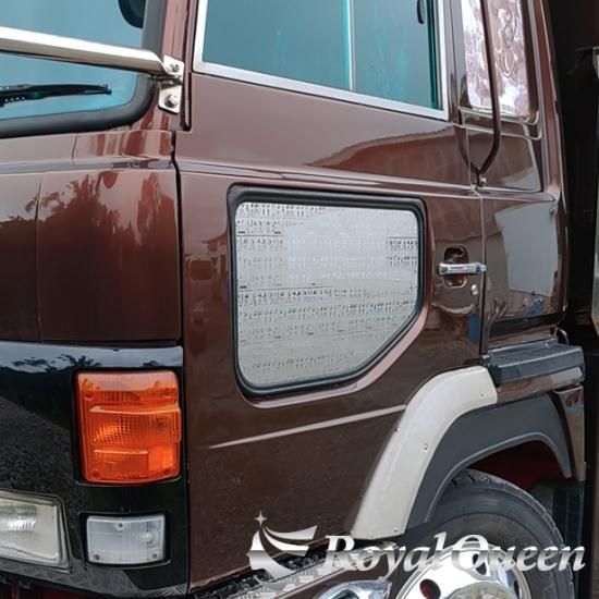 送料無料】【数量限定♪ 日野 ドルフィン 安全窓パネル エジプト柄