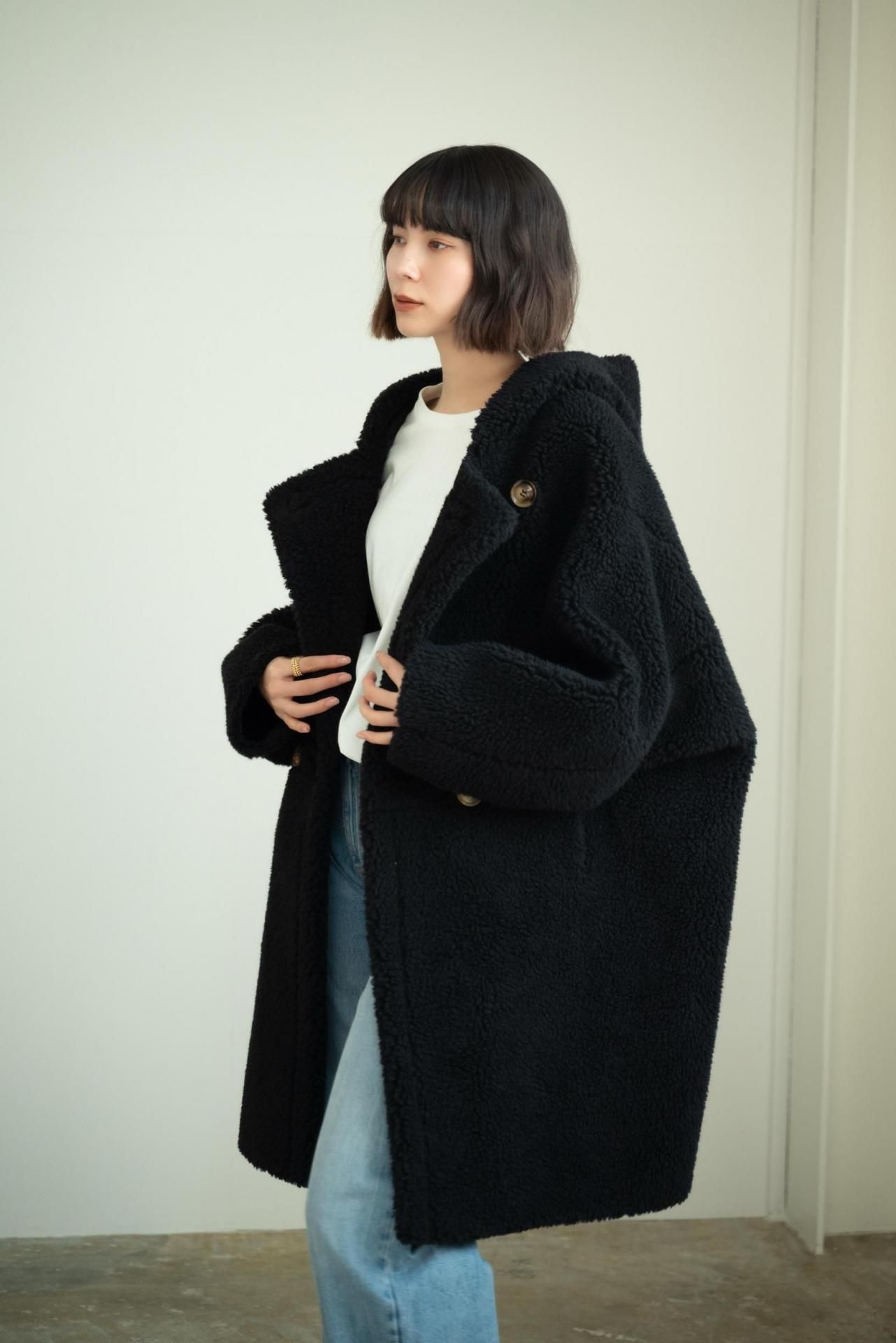 long boa coat - KARRY OFFICIAL ONLINE STORE