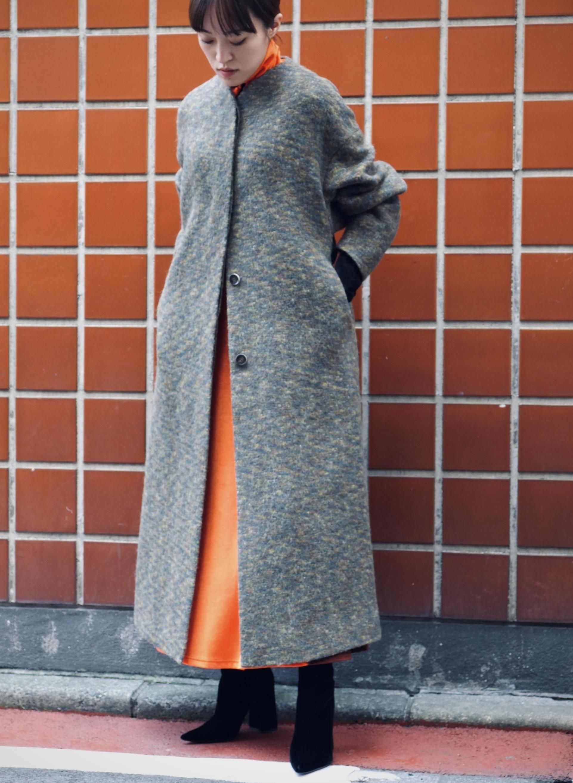 Mame Kurogouchi：Velvet Pointed Toe Boots - BLACK - ORANN ONLINE SHOP