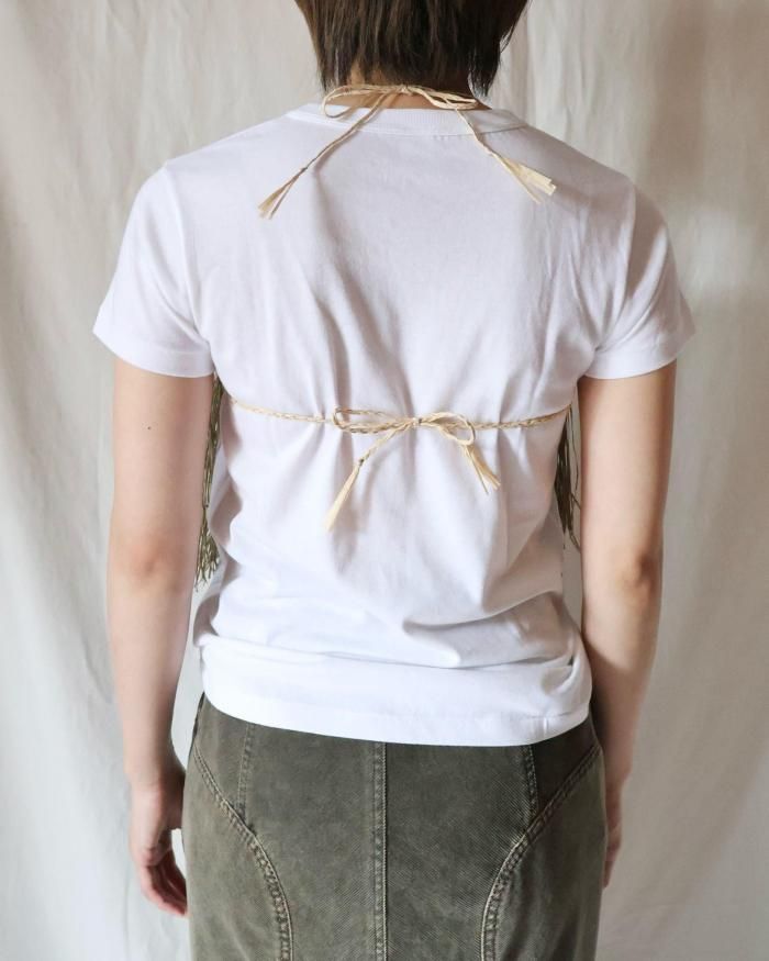 FUMIKA UCHIDA： FRINGE HALTER TOP - GRASS - ORANN ONLINE SHOP