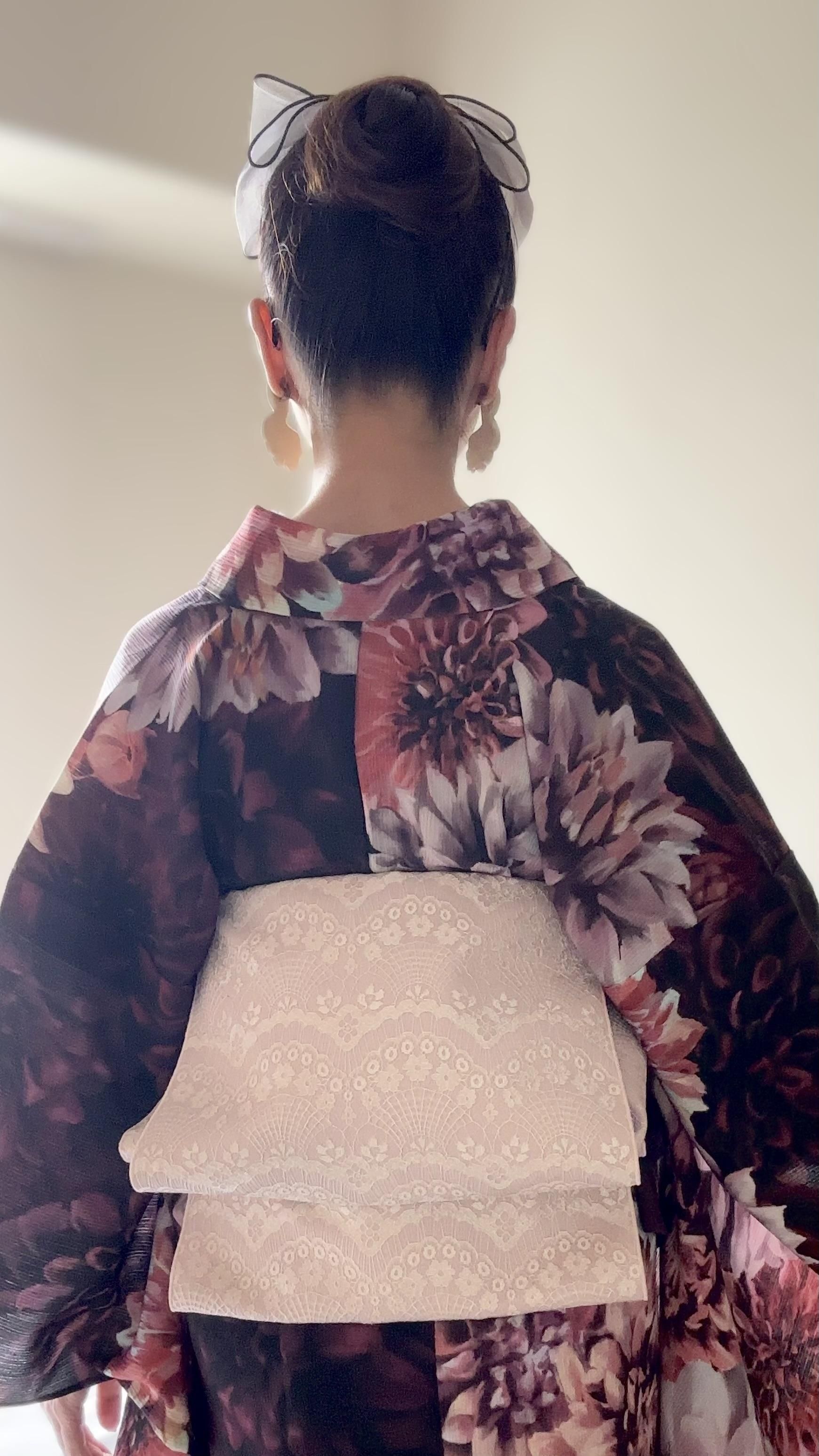 花籠レース兵児帯 - TSUBAKIAN ONLINE STORE