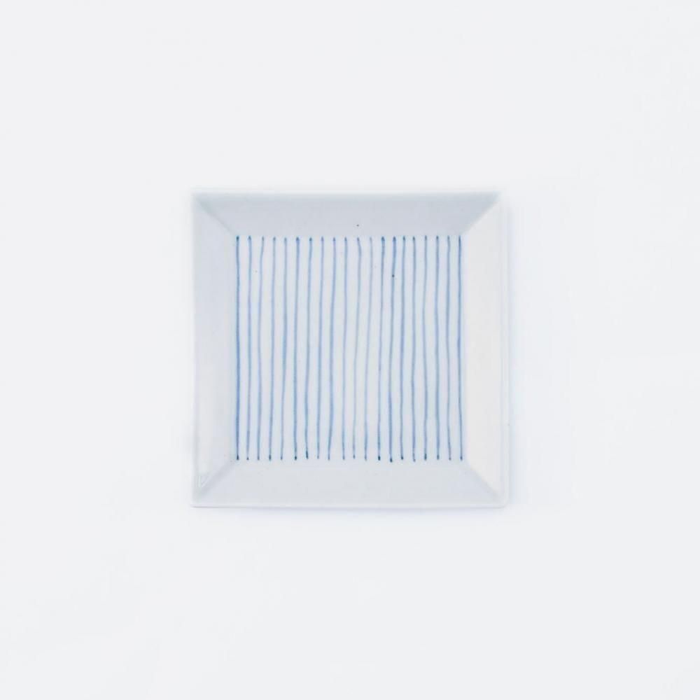 連子 正角皿（中） | 和食器・洋食器 - 有田焼のまるぶんオンライン