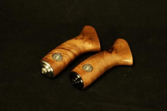 オフセット専用バールウッドガングリップ単体 - 渓流用トラウトロッド