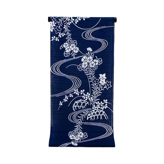 東京本染め綿絽浴衣 反物