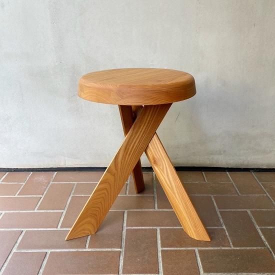 Pierre Chapo / Round Stool S31 - NICK WHITE