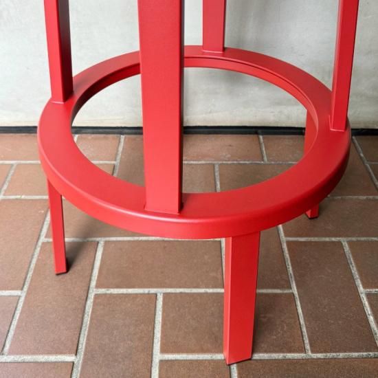 HAY / Revolver Bar Stool High H76 / set of 3 - NICK WHITE