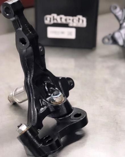 GK Tech S13/180sx フロントナックルアダプターキット - SIDE2