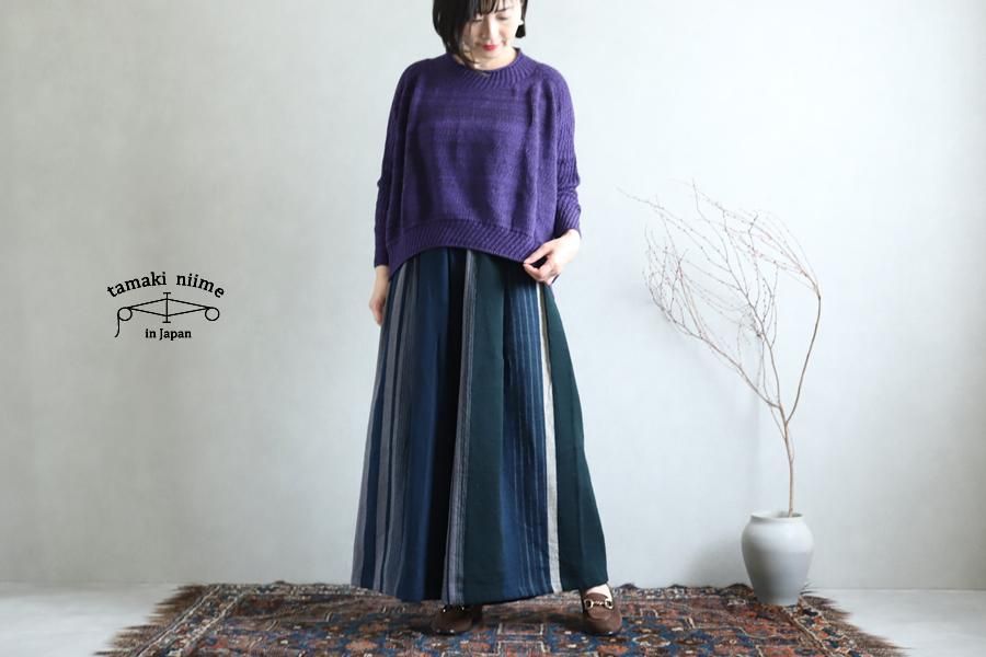 tamaki niime タマキ ニイメ 玉木 新雌 wide pants（ワイドパンツ