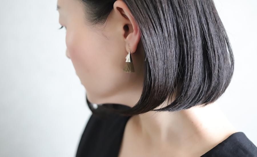 accessories mau (アクセサリー マウ) つつっぽ silver イヤリング