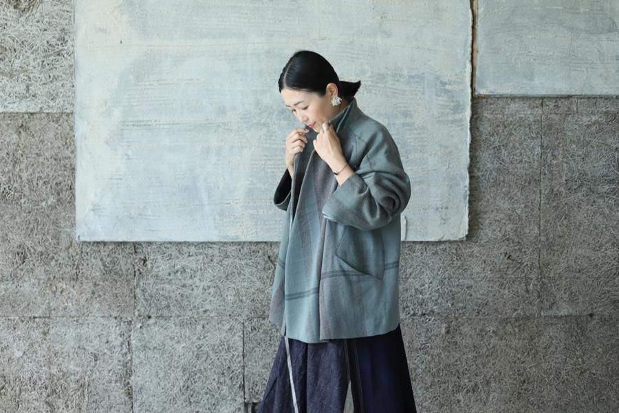 tamaki niime(タマキ ニイメ) 玉木新雌 only one プトン 02 wool70