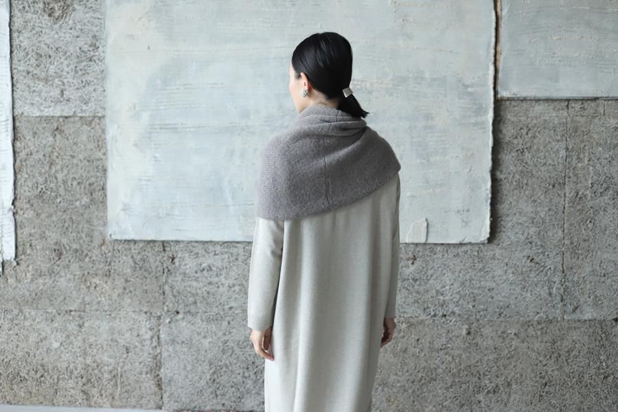 evam eva(エヴァム エヴァ) 【2021aw新作】アルパカ ウール スヌード