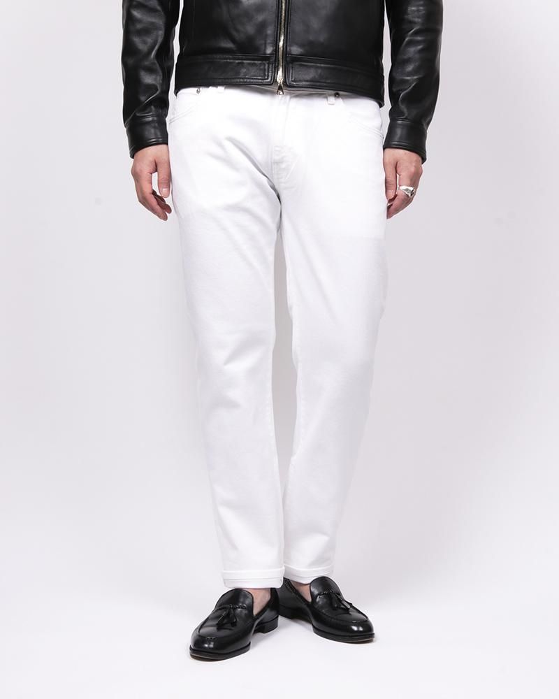 SWING ワンウォッシュホワイトデニムパンツ C5DJ05Z10BAS OA14｜PT