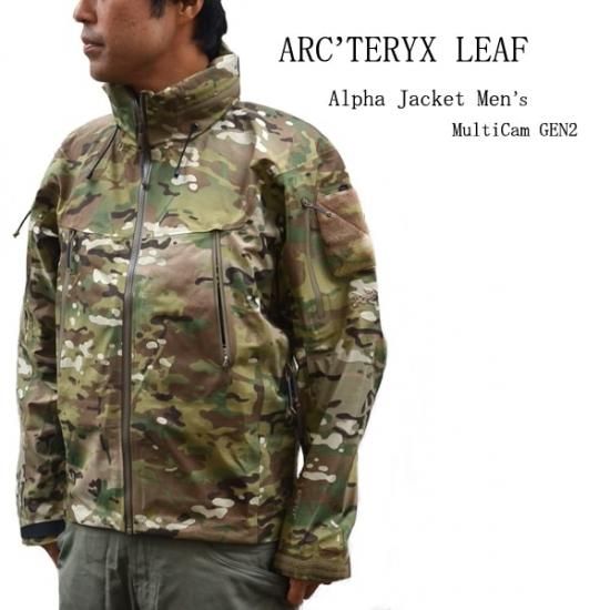 ARC'TERYX LEAF アークテリクスリーフ Alpha Jacket Men's MultiCam GEN2