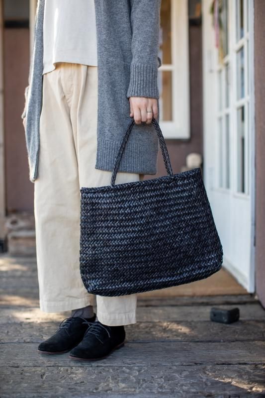 DRAGON レザーメッシュバッグ SOPHIE LARGE - SUSCON + RUSTIC HOUSE