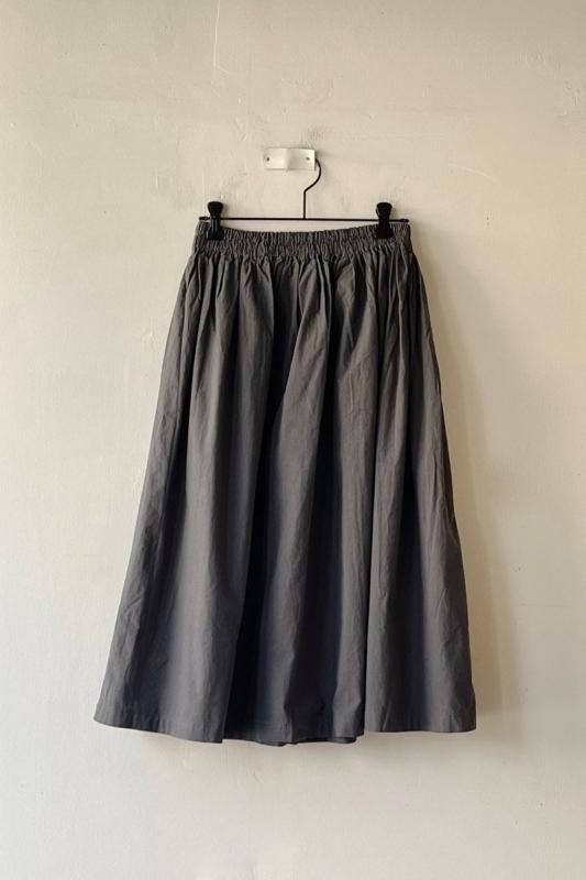 homspun バルキーシーチング ダブルポケットギャザースカート - SUSCON