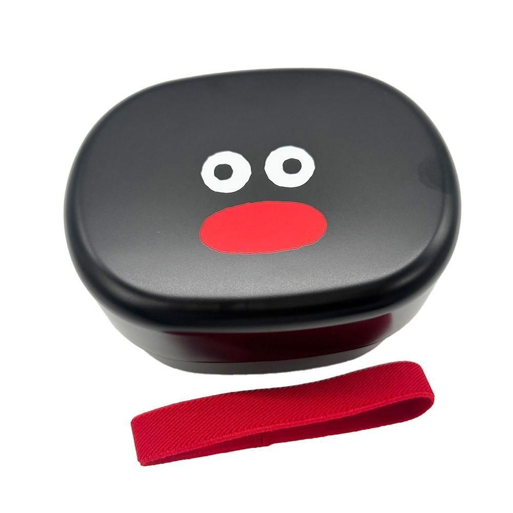 PINGU×松本セイジ】オーバルランチボックス （FACE） ブラック pslw