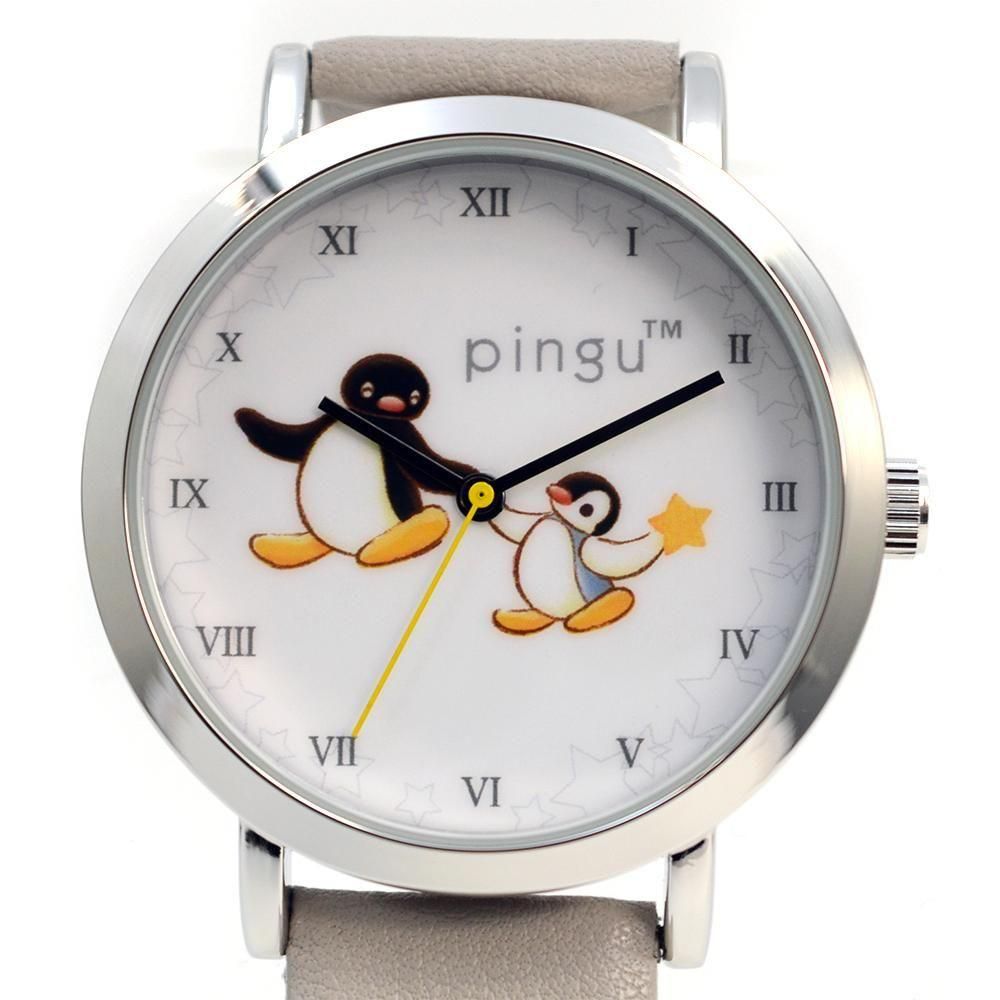 腕時計（スター）グレーベージュ GY063 PG - ピングーグッズ公式