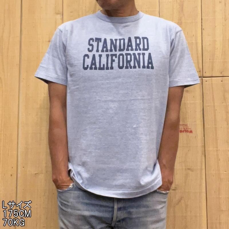 スタンダードカリフォルニア Tシャツ ブルー Standard California 88