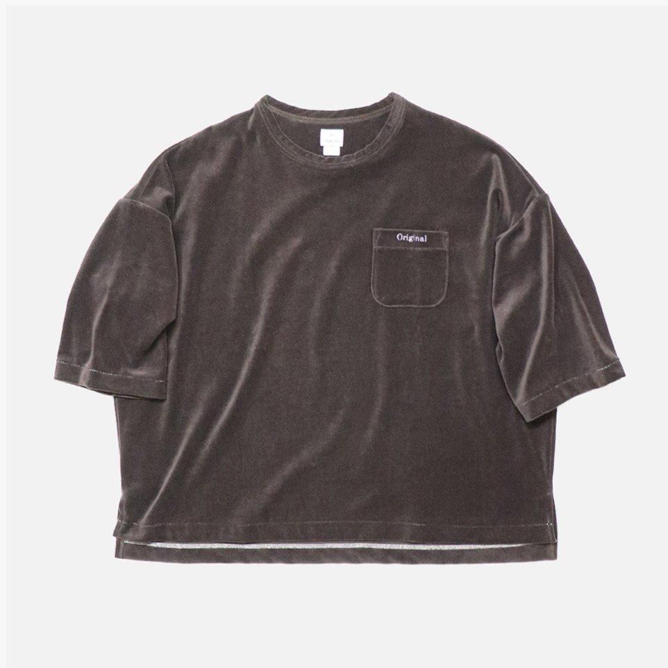 ORIGINAL Charcoal（オリジナル チャコール） Velour Over T