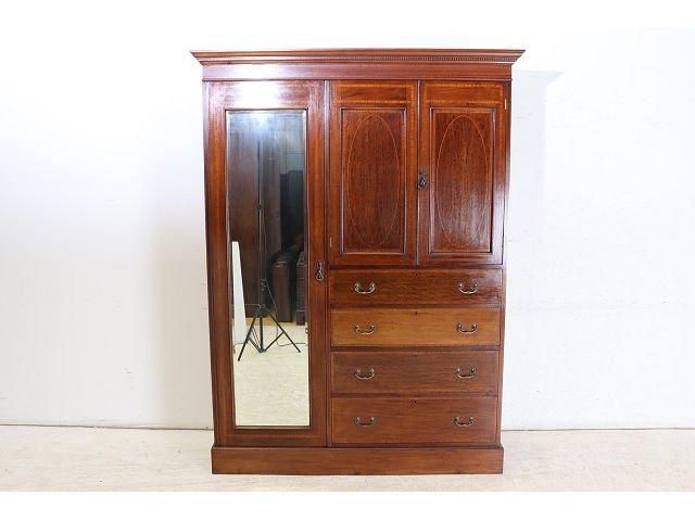 英国アンティーク家具 | エドワーディアン ワードローブ - 【通販