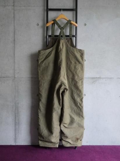 1940's Vintage U.S.N. Deck Pants Heavy Cotton Piqué & Wool Lining