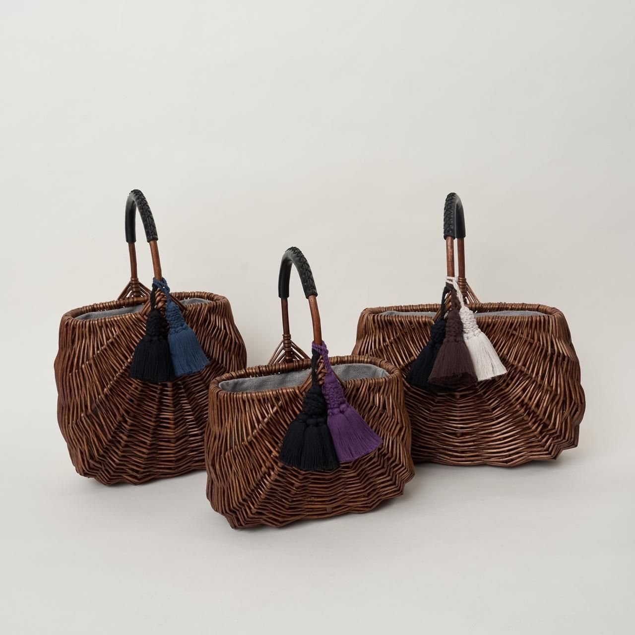 Pale Juteweekend basket - Pale Jute