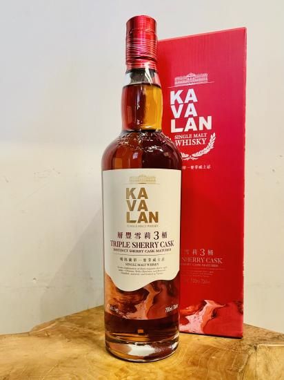 カバラン トリプルシェリーカスク / 700ml 40%