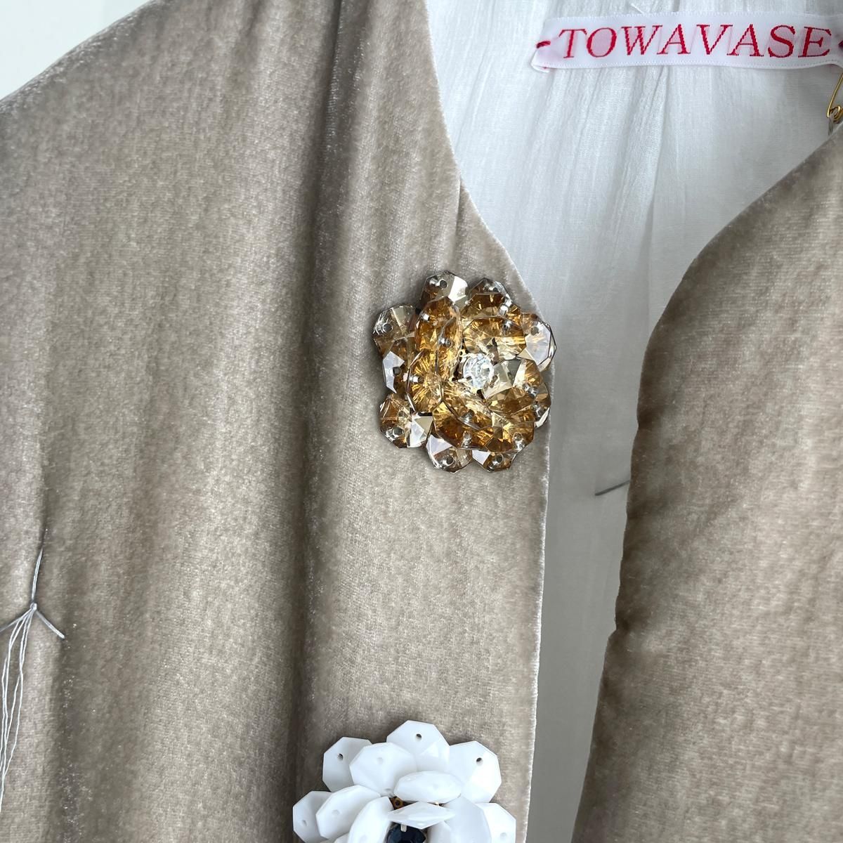 TOWAVASE La zabu(ラ ザブ) vest jacket/26-0035A*VE#IT - ARTHUR