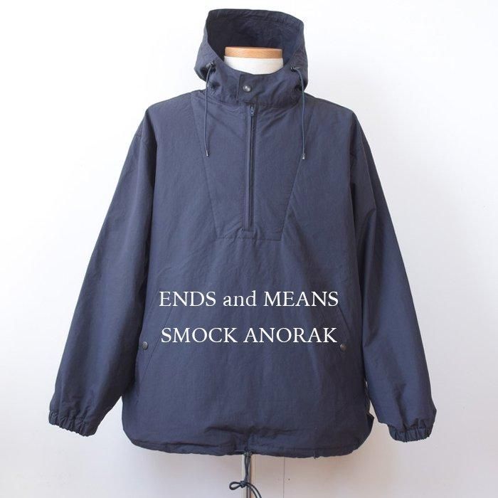 ENDS and MEANS】 Smock Anorak 2024AW - Navy -