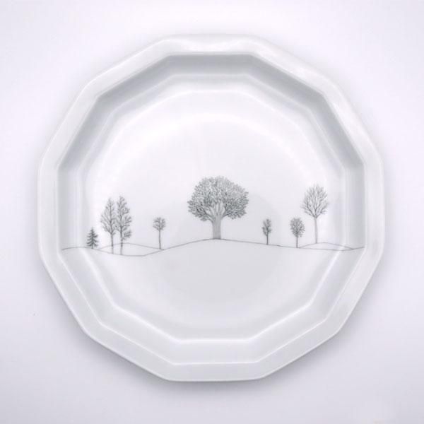 Rosenthal Winterreise/冬の旅 プレート 20cm (2) - 北欧ヴィンテージ