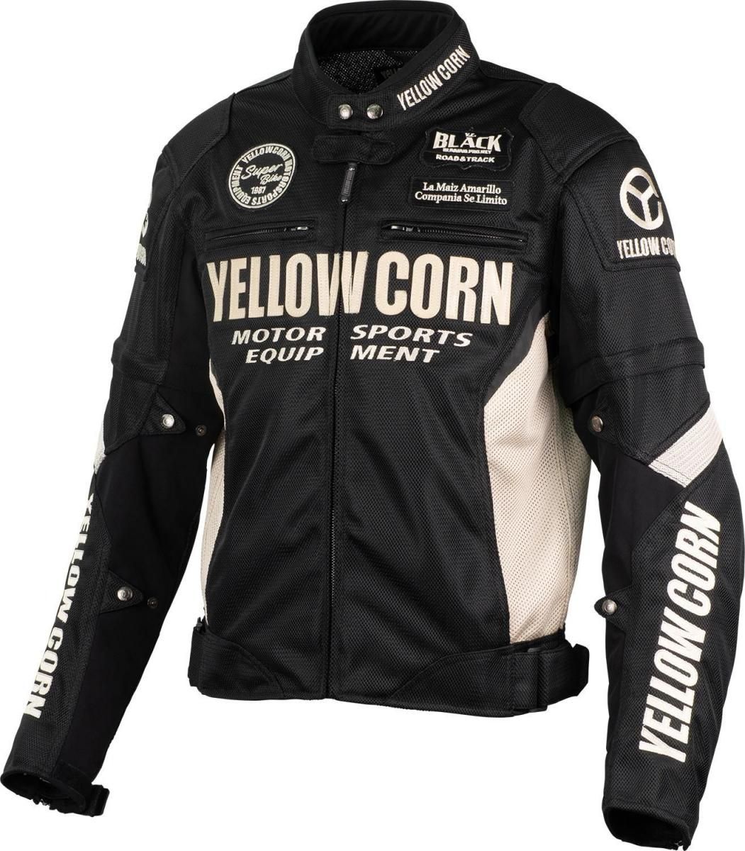 YB-5102 MESH JACKET 【BLACK/GUNMETAL】 - YELLOW CORN Official web shop