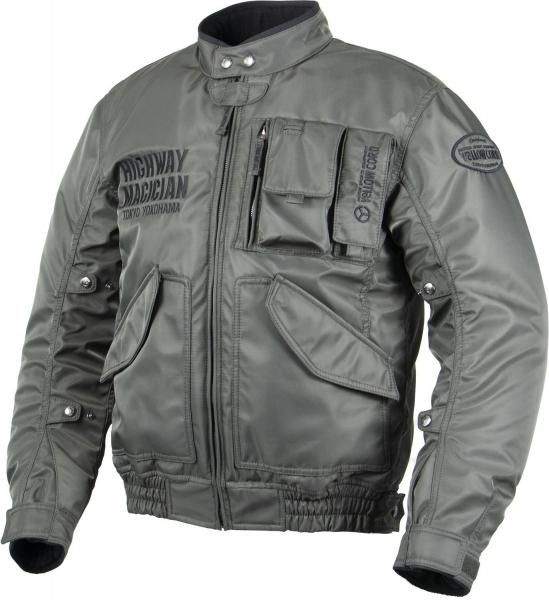 YB5300 WINTER JACKET 【GUNMETAL】 - YELLOW CORN Official web shop