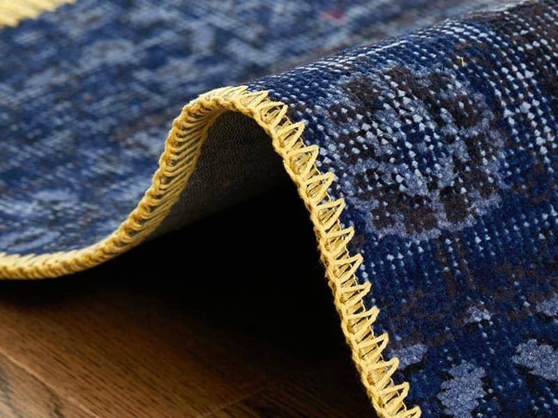 世界にたった1つ。斬新でモダンな『ビンテージパッチワークラグ #05