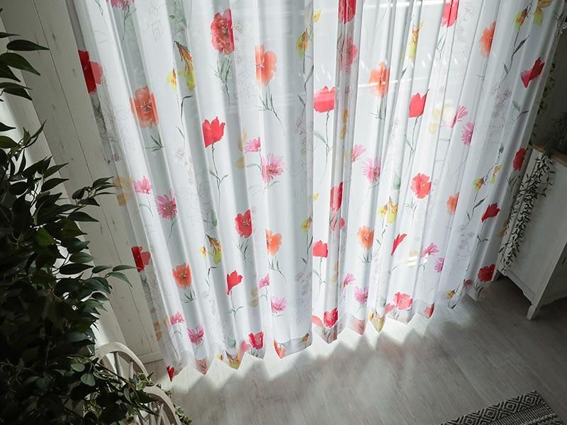 ウォッシャブル対応！レトロなフラワーモチーフがスタイリッシュな日本