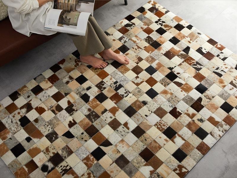 ワンランク上のお部屋に。ムード漂うモダンデザインラグ『ハラコ