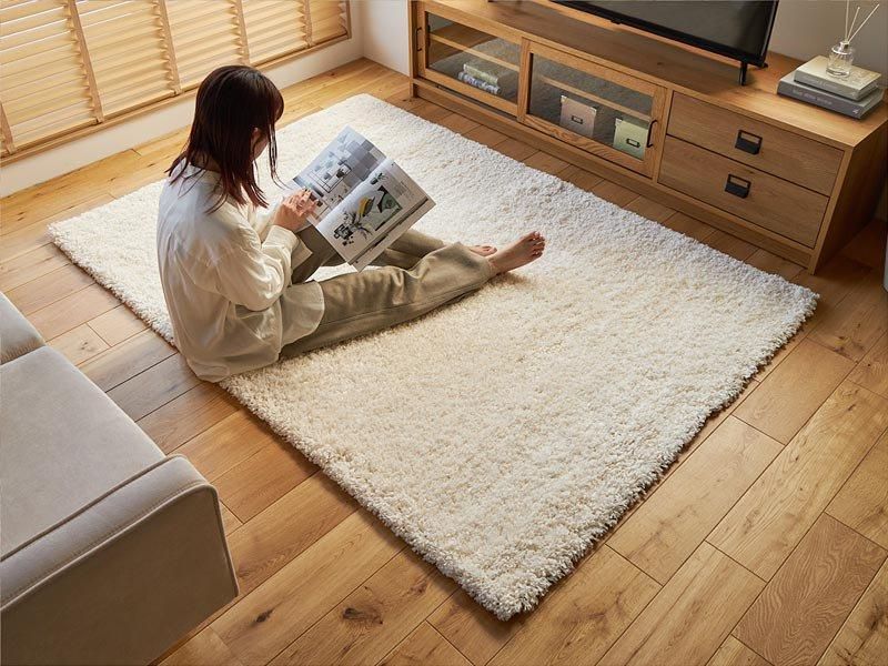 防炎・抗菌防臭加工付き！40mmロングパイルのトルコ製ウィルトン織り