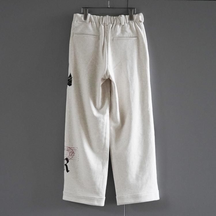 コッキ KHOKI 25ss マルチエンボディドデザインスウェットパンツ Multi