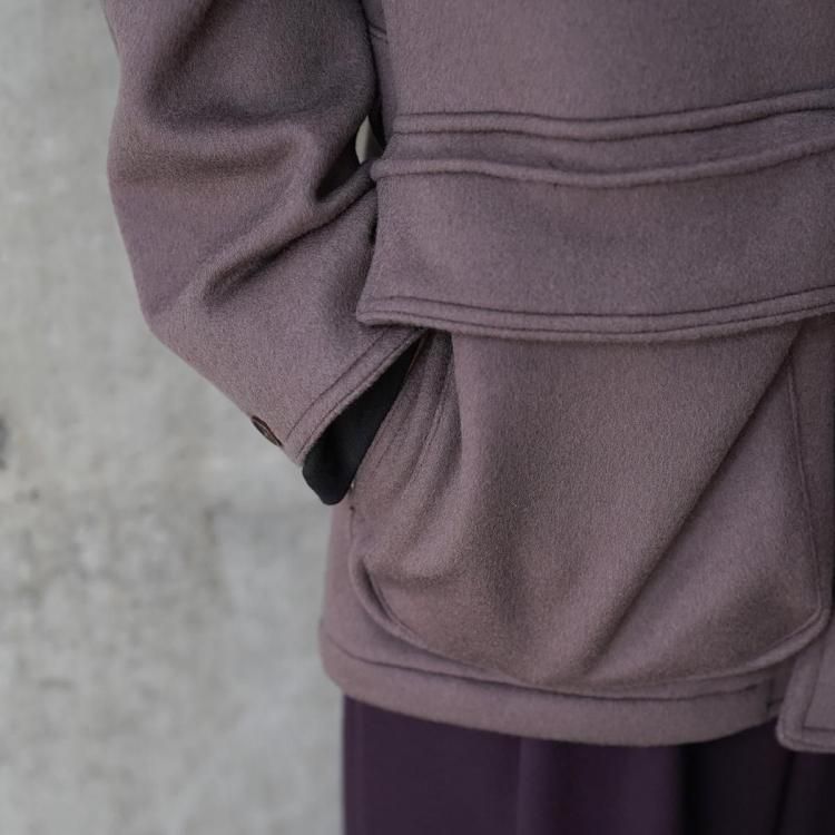 ビソウン BISOWN 25aw ラムウールハンティングコート LAMBSWOOL