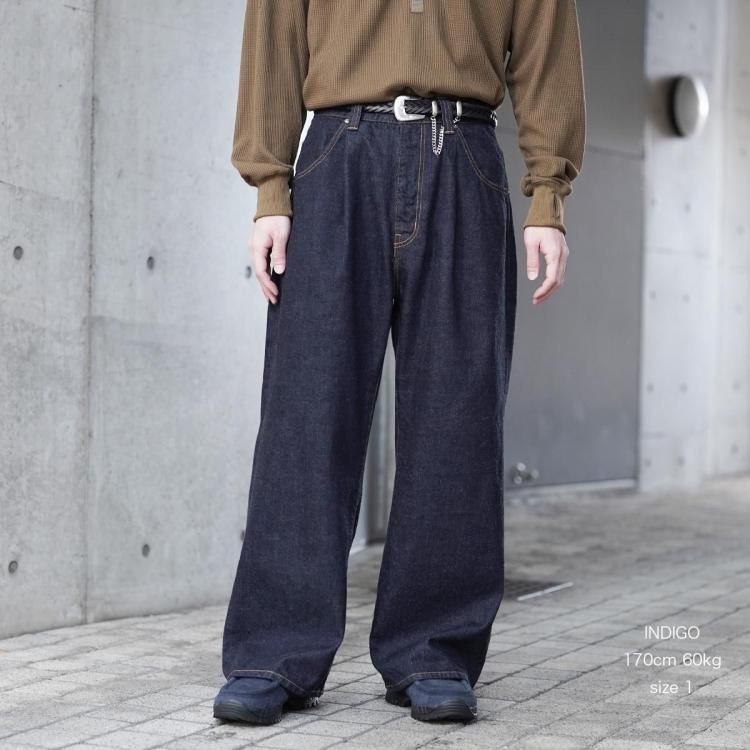 ジエダ JieDa 26ss ワンタックデニムパンツ ONE TUCK DENIM PANTS